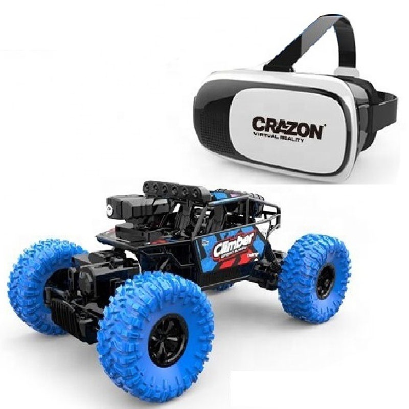 New 1/18 Scale 4 Wheels Giant Mini High Speed 4 Rc Cars With Camera Remote Control Monster Truck