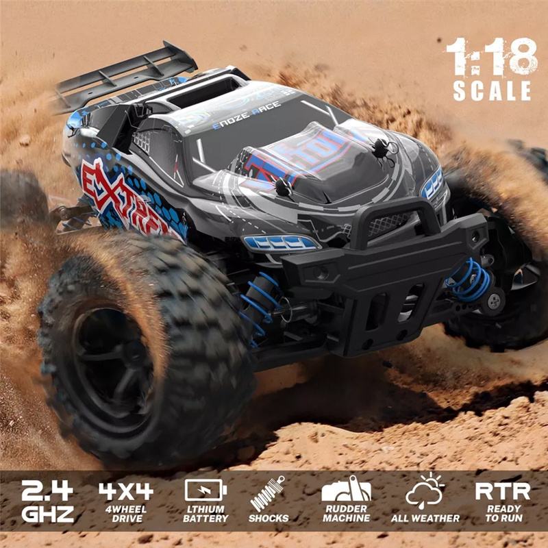 1/18 Scale Off Road Toys Profesional Cars Adults Toy Remote Control Truck Super Rc High Speed Car