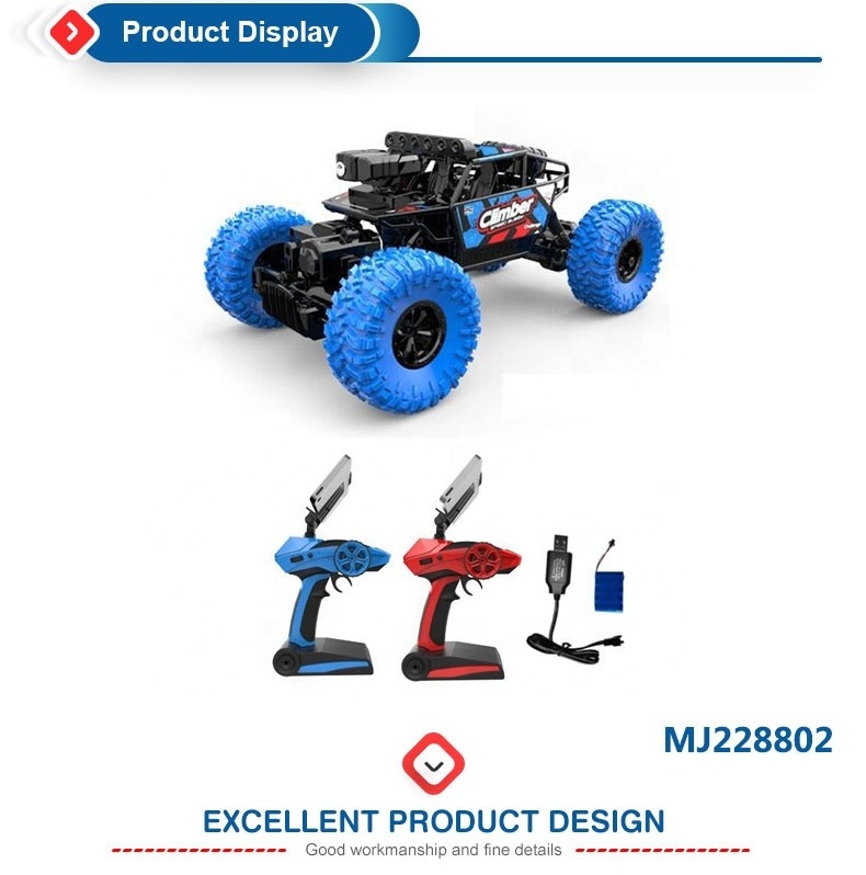 New 1/18 Scale 4 Wheels Giant Mini High Speed 4 Rc Cars With Camera Remote Control Monster Truck