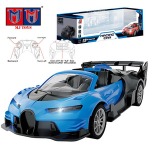 Factory Wholesale 27Mhz 1/18 1:18 Four-Way Simulation RC Car With Front Light Remote Control Classic Model Car Toy