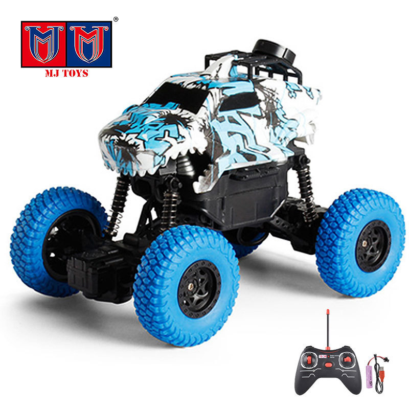 1/20 Scale 4 Wheels Giant Mini High Speed 4 Rc Shark Cars Remote Control Monster Truck