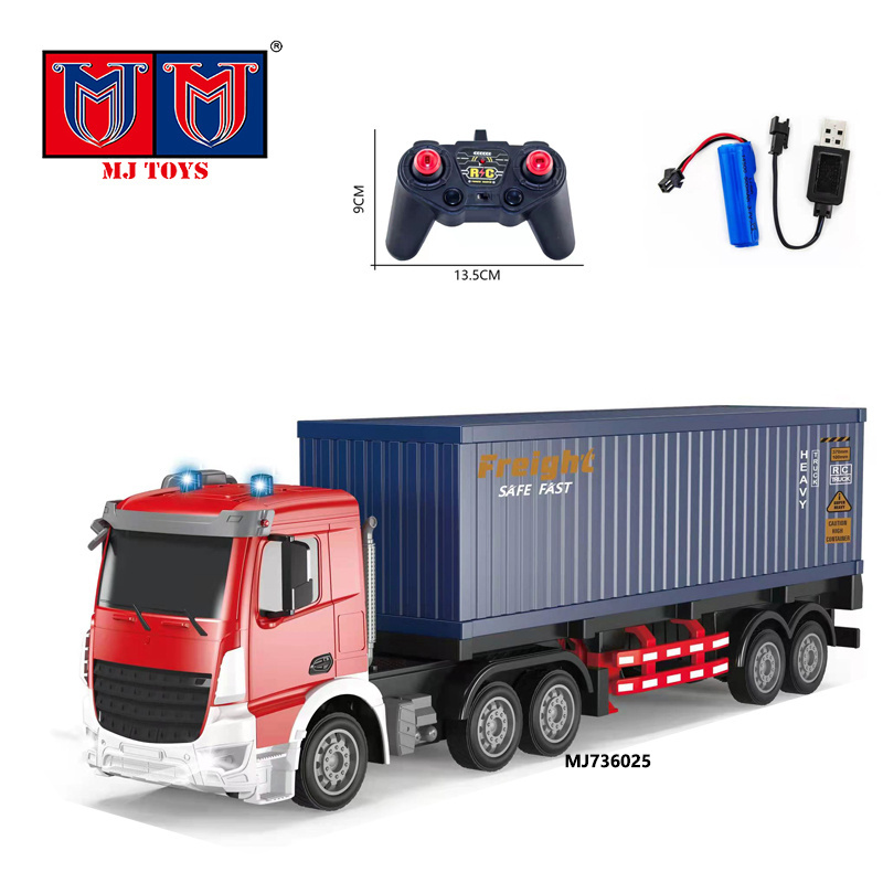 1/24 Scale Juguetes Giant Remote Control Toy Semi Container Trucks Trailers Tractor Car Crawler Rc Truck And Trailer