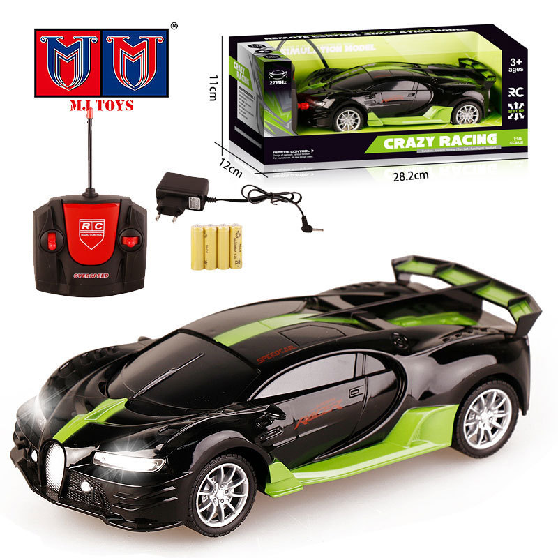 Custom 1:18 4CH Electric Four-way High Speed Drifting Wheel Radio Racing Rc remote control Drift car with front lights Toy