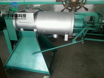 High efficiency chicken solid liquid separator/pig manure dewatering machine/chicken manure dryer machine