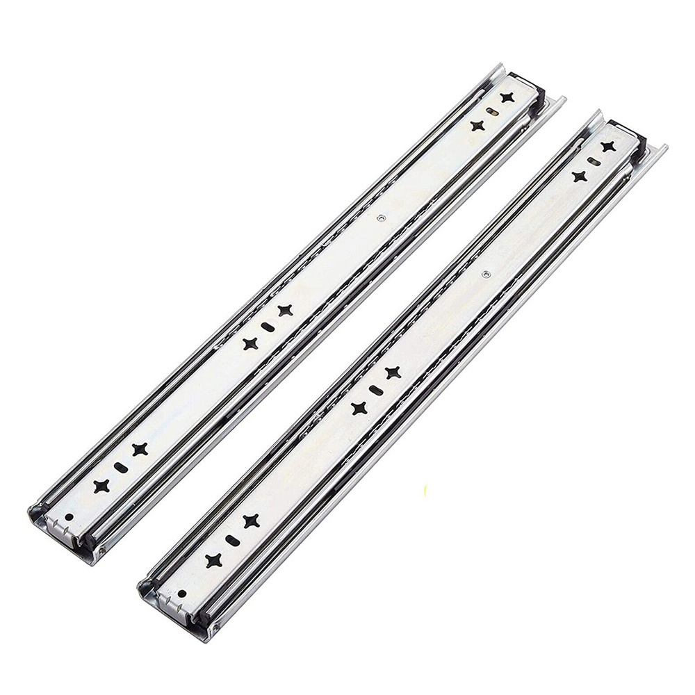 14 Inch 3-Section Soft Close Full Extension Ball Bearing Side Mount Drawer Slides,100 LB Capacity Drawer Slide