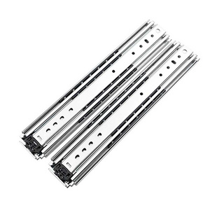 Soft Close Drawer Slides 20 Inch Furniture Replacement Parts Full Extension Side Mount Ball Bearing Rails heavy duty