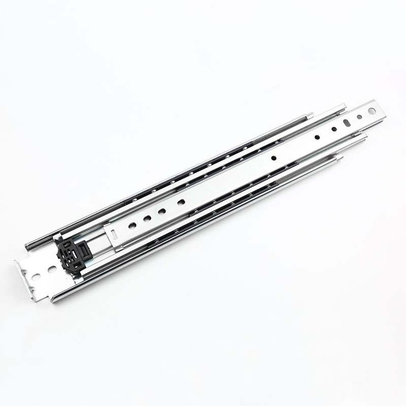 Soft Close Drawer Slides 20 Inch Furniture Replacement Parts Full Extension Side Mount Ball Bearing Rails heavy duty