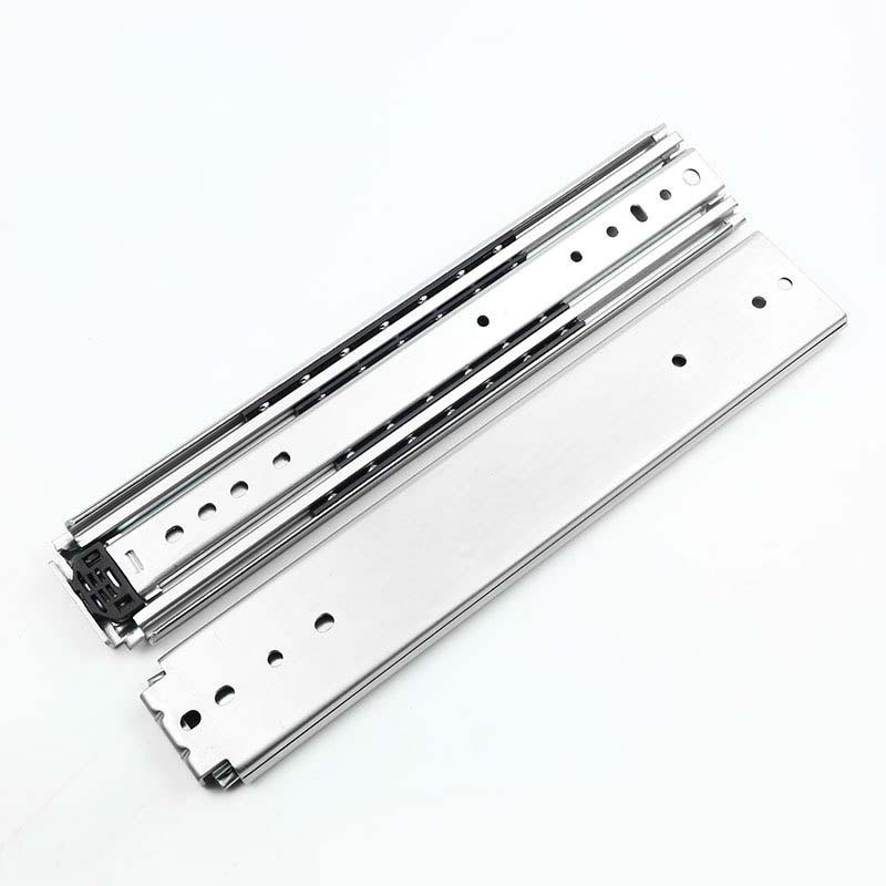 Soft Close Drawer Slides 20 Inch Furniture Replacement Parts Full Extension Side Mount Ball Bearing Rails heavy duty