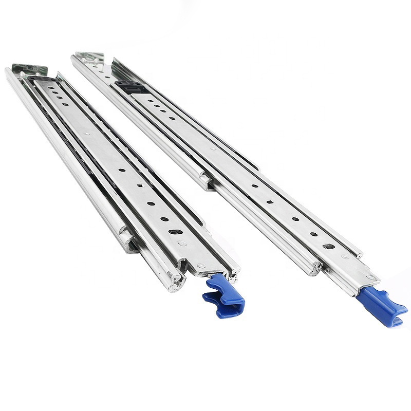 Heavy Duty Drawer Slides with Lock 12 14 16 18 20 22 24 26 28 30 32 34 36 38 40 44 48 52 56 60 Inch Full Extension Side Mount