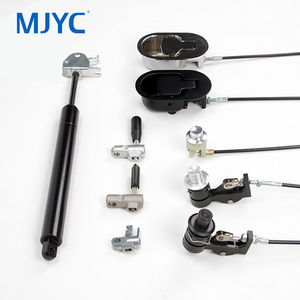 Locking gas spring locking mechanism compression tools furniture, medical, etc.