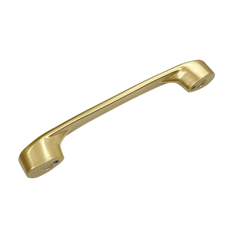 Kitchen Pull Handles Mascot Brushed Brass Zinc Alloy Handles Finish: Brushed Brass Zinc Alloy