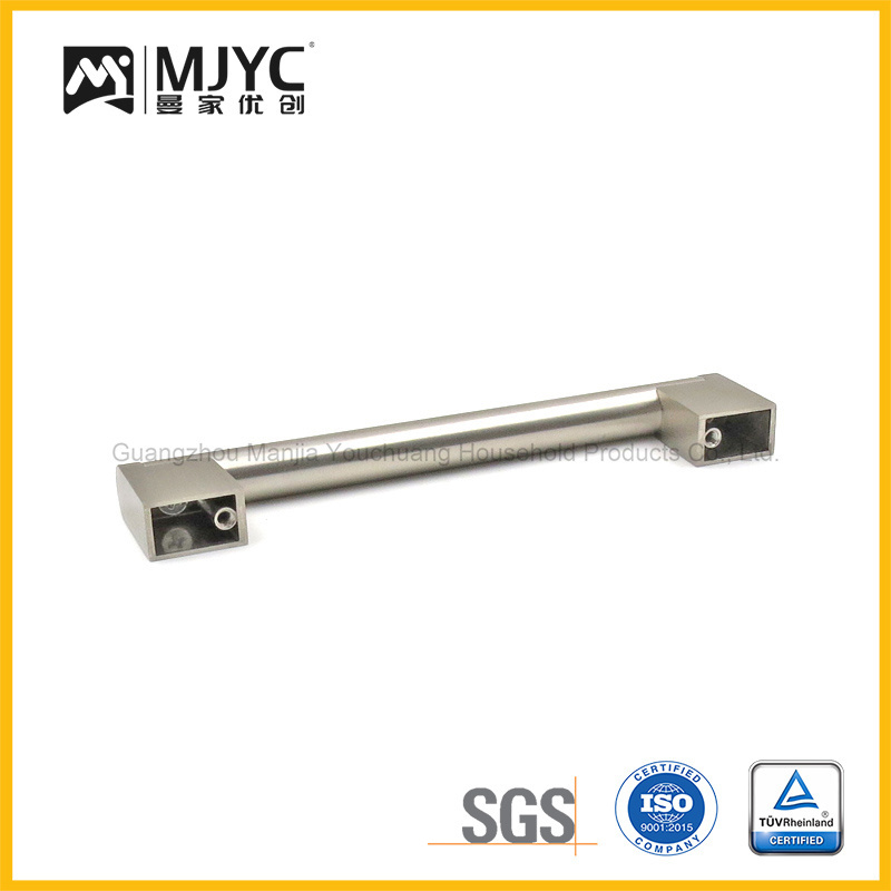 Modern Stainless Steel Furniture Handle - Satin Nickel Finish 96mm Cabinet Handle Furniture Wardrobe Hardware Pull