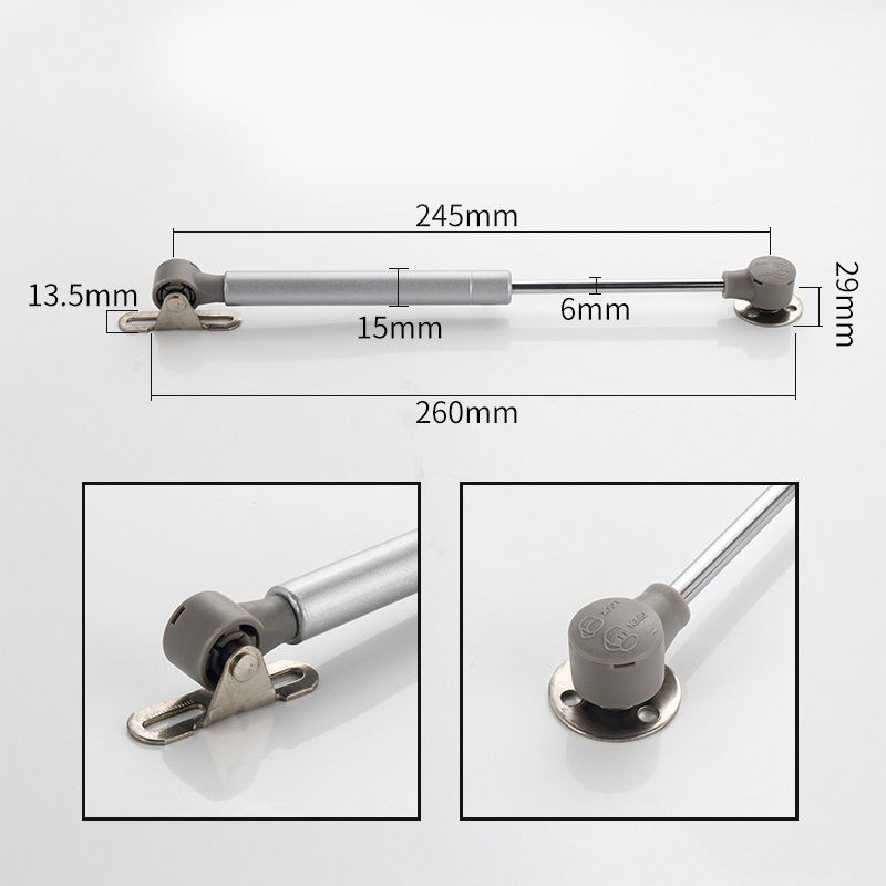 Tatami cabinet hydraulic rod iron support rod up and down air support air pressure rod