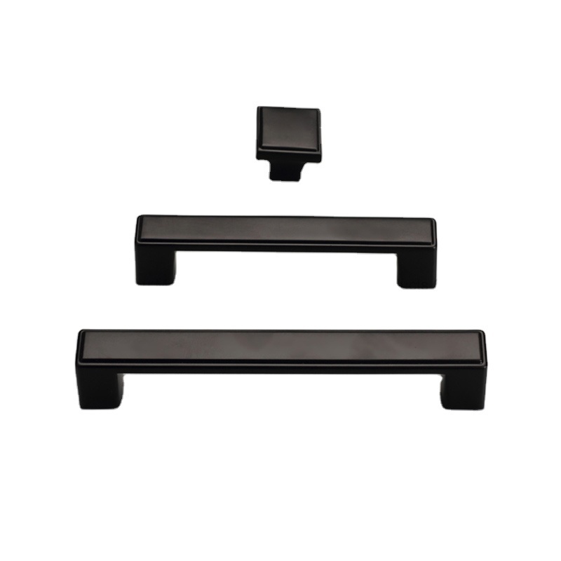 Cabinet Hardware Kitchen Handles for Cabinets Cupboard Handles Drawer Pulls matt black