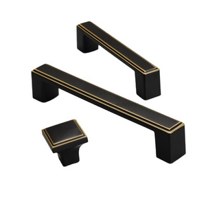 Matte Black Cabinet Pull Cabinet Pulls 5 Inch(128mm) Hole Centers Kitchen Cabinet Handles