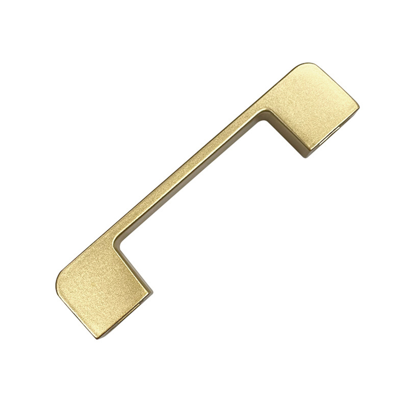 Kitchen Pull Handles Mascot Brushed Brass Zinc Alloy Handles Finish: Brushed Brass Zinc Alloy