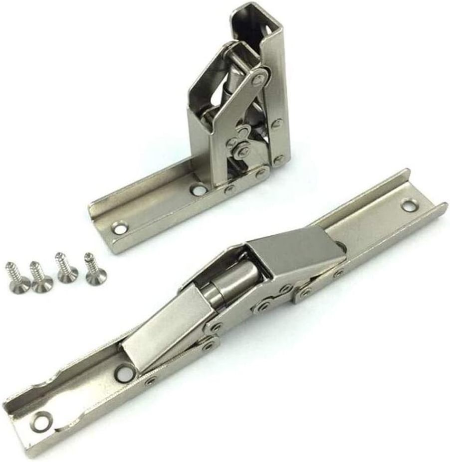 90 180 Degree Folding Shelf Hinge Hidden Folding Table Hinge For Table Leg Fittings Chair Cabinet Door Hinge Bracket