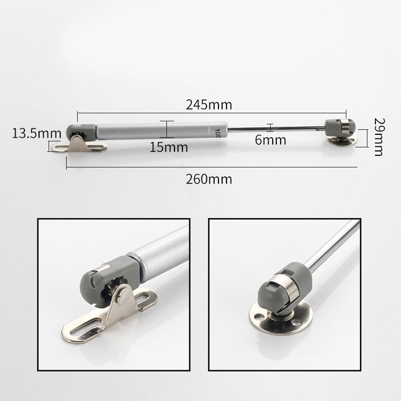 Tatami cabinet hydraulic rod iron support rod up and down air support air pressure rod