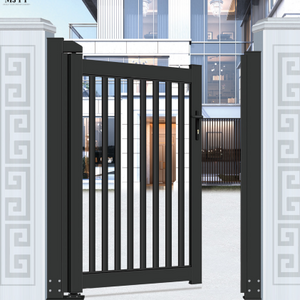 Latest Side Gate Design Close Automatically Aluminium Pedestrian Villa Gate