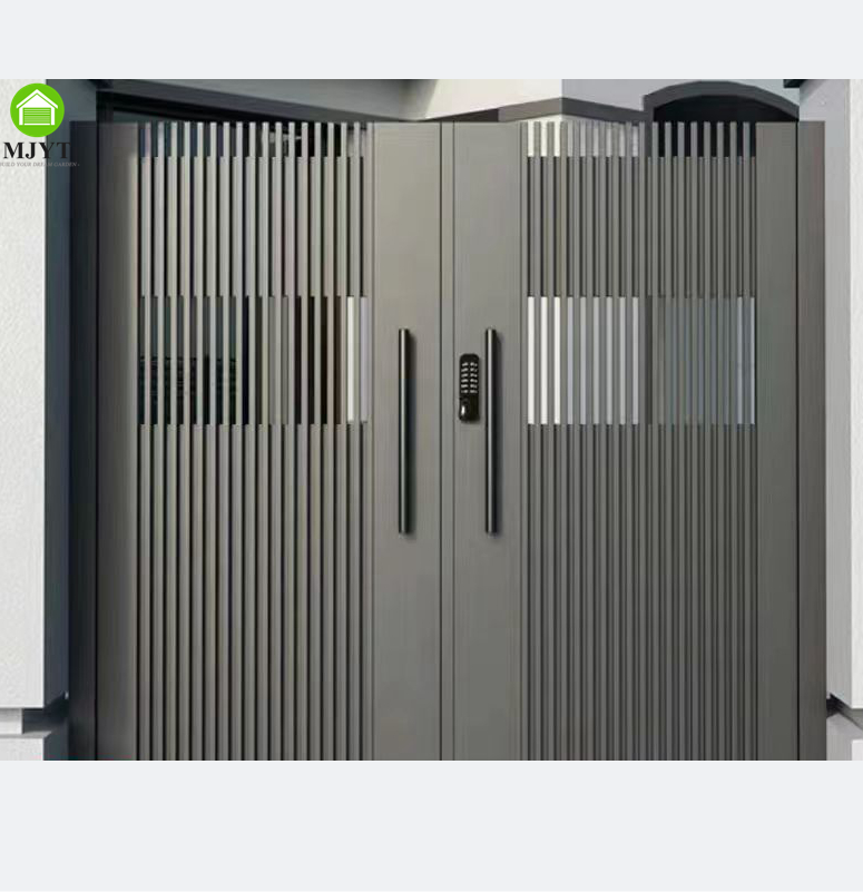 Modern Design auto gate system Aluminium Gates Design Fencing Trellis Gates For Home And Garden Auto Automatic Swing Gate