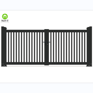 Anti theft gates swing gate remote system design fencing garden aluminum gate Sliding Gate Design Driveway fencing trellis gates