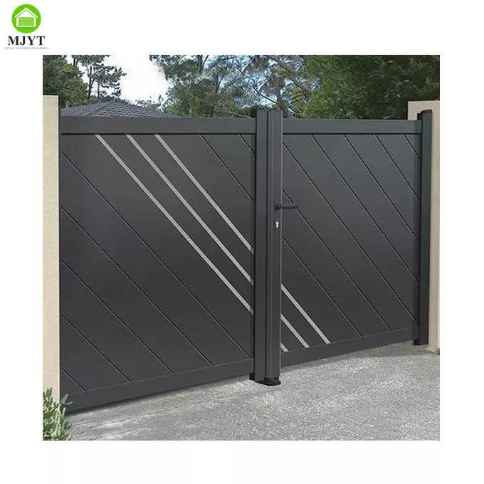 Electric sliding gate desig driveway sliding gate design image for house