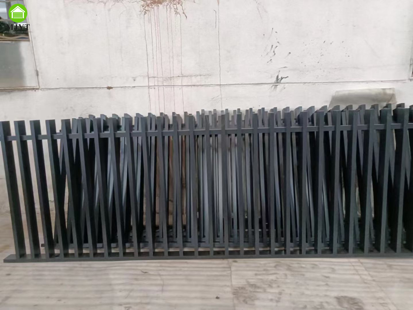 3D Ventilation customized fixation decorative metal fence panels aluminum fence slat panels