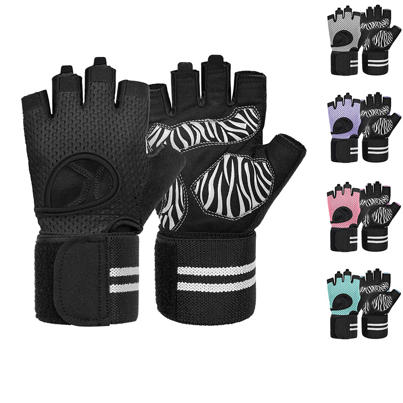 MKAS Anti Slip Customized Logo Gym Sport Weight Lifting Gloves Manufacturers Men Best Quality Training Gym Gloves