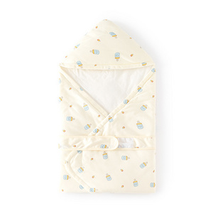 Comfortable and skin-friendly Baby Swaddle Wrap Baby Swaddle Blanket for Newborn Adjustable 100% cotton comforter for newborns