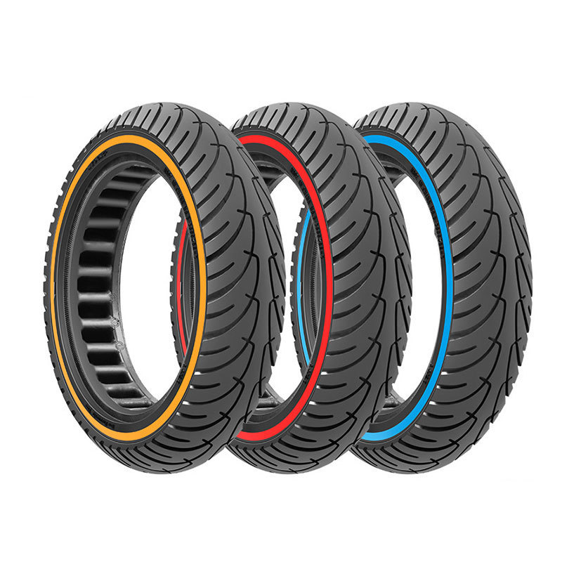 Honeycomb Solid Tires Suitable For Electric Scooter Xiaomi M365 1S Pro 2 10 Inch 8.5x2 Inch Rubber Wheel Parts Off-Road