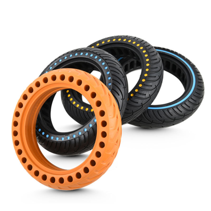 Honeycomb Solid Tires Suitable For Electric Scooter Xiaomi M365 1S Pro 2 10 Inch 8.5x2 Inch Rubber Wheel Parts Off-Road