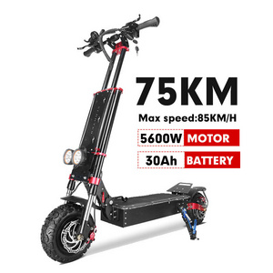 X5 EU US Warehouse Factory Price Off Road Long Range 11 Inch 60V 30Ah 5600W 3000W Big Power Dual Motor Scooter Electric Scooters