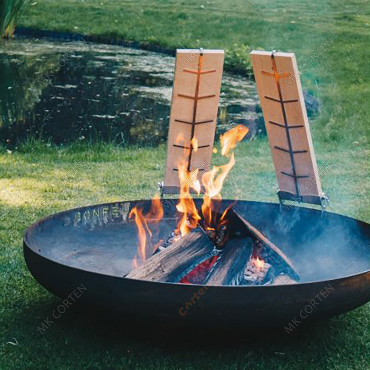 Factory Direct Sale Can Be Used Outdoors Round Creative Fire Pit