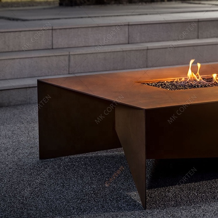 Rectangle Fire Table Garden Supplies Manufacturer Propane Patio Outdoor Gas Fire Pit Table