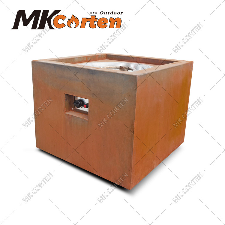 Outdoor Garden Corten Steel Large Fire Pit