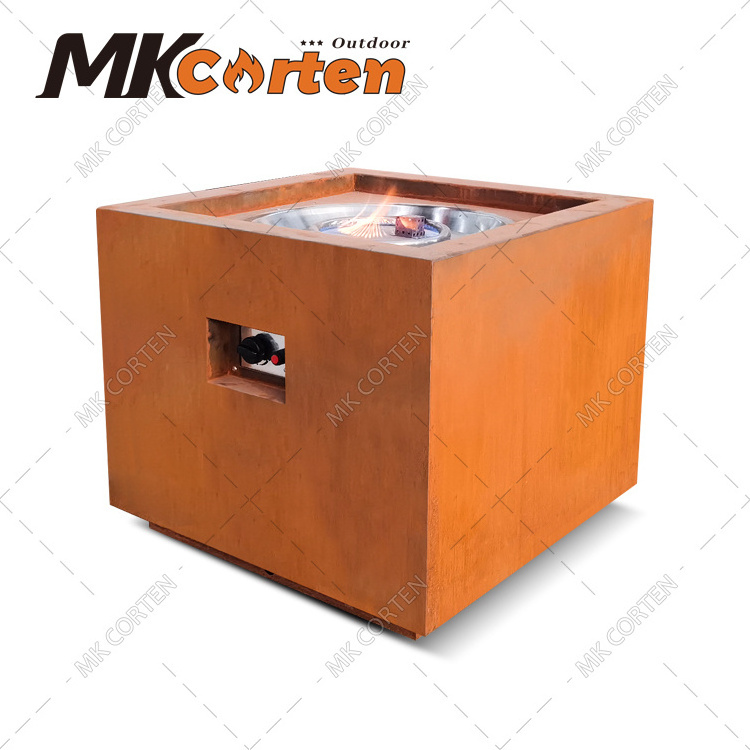 Outdoor Garden Corten Steel Large Fire Pit