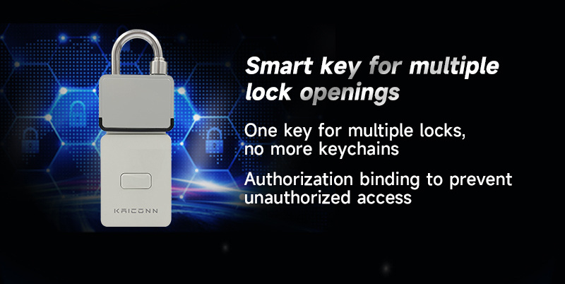 ILOQ New Design Access Controlled Waterproof 304 Stainless Steel Passive NFC Smart Padlock for Power Industry