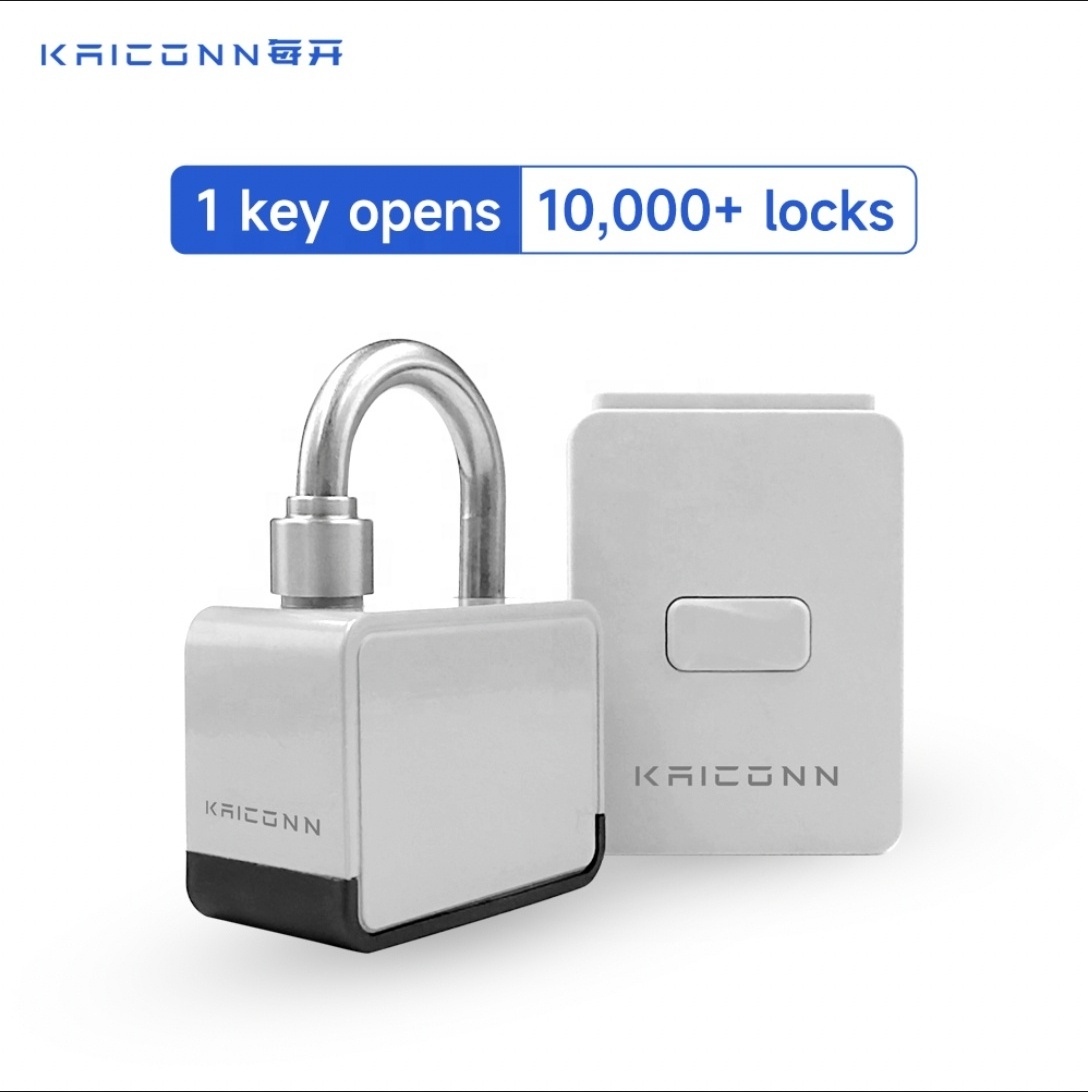 NFC Battery Free Smart Padlock with App  iLOQ  digital NFC Padlock App Remote AuthorizSmart Padlock  for Transportation Services