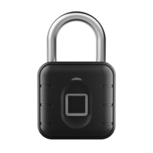 Fingerprint Padlock Smart Lock with USB Charging for Bags Luggage Suitcases Locker