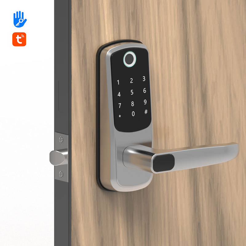 High Security Level Multifunctional Wifi Password Card Smart Lock for Rental Property Management