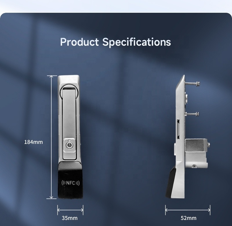 ILOQ Electric cabinet passive lock APP authorized key to unlock power cabinet intelligent door lock switch cabinet interlock