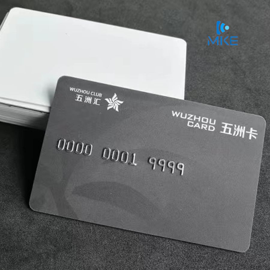 embossed serial pvc credit cards printing with embossing numbers pvc card