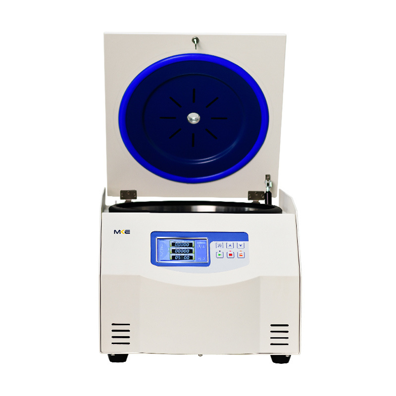 Tabletop Automatic Low Speed Centrifuge 6000r/min Bench top Tube Blood Plasma Laboratory Centrifuge Separating Machine