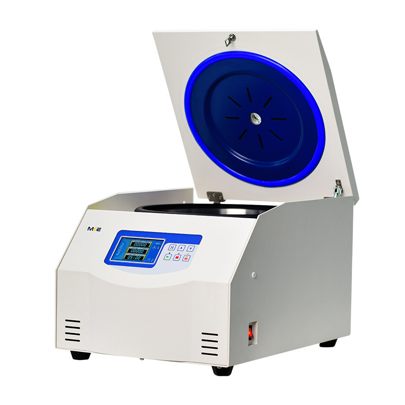 Tabletop Automatic Low Speed Centrifuge 6000r/min Bench top Tube Blood Plasma Laboratory Centrifuge Separating Machine