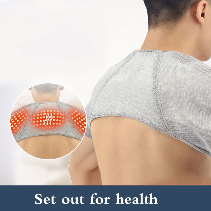 Double Shoulder Brace Warm Support Protector for Sleeping Outdoor Lifting Sports