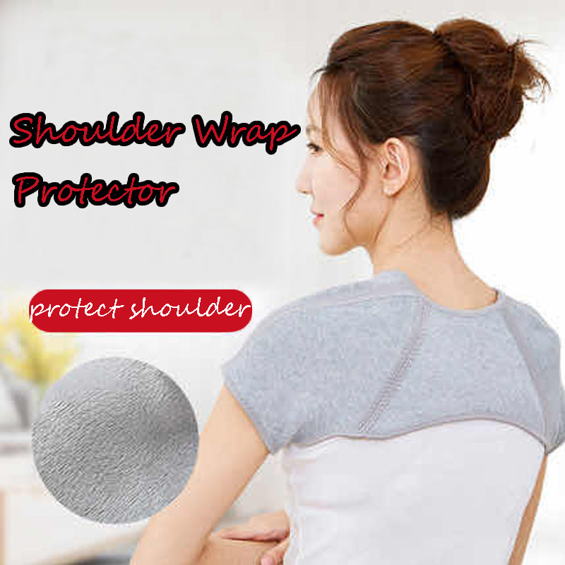 Double Shoulder Brace Warm Support Protector for Sleeping Outdoor Lifting Sports