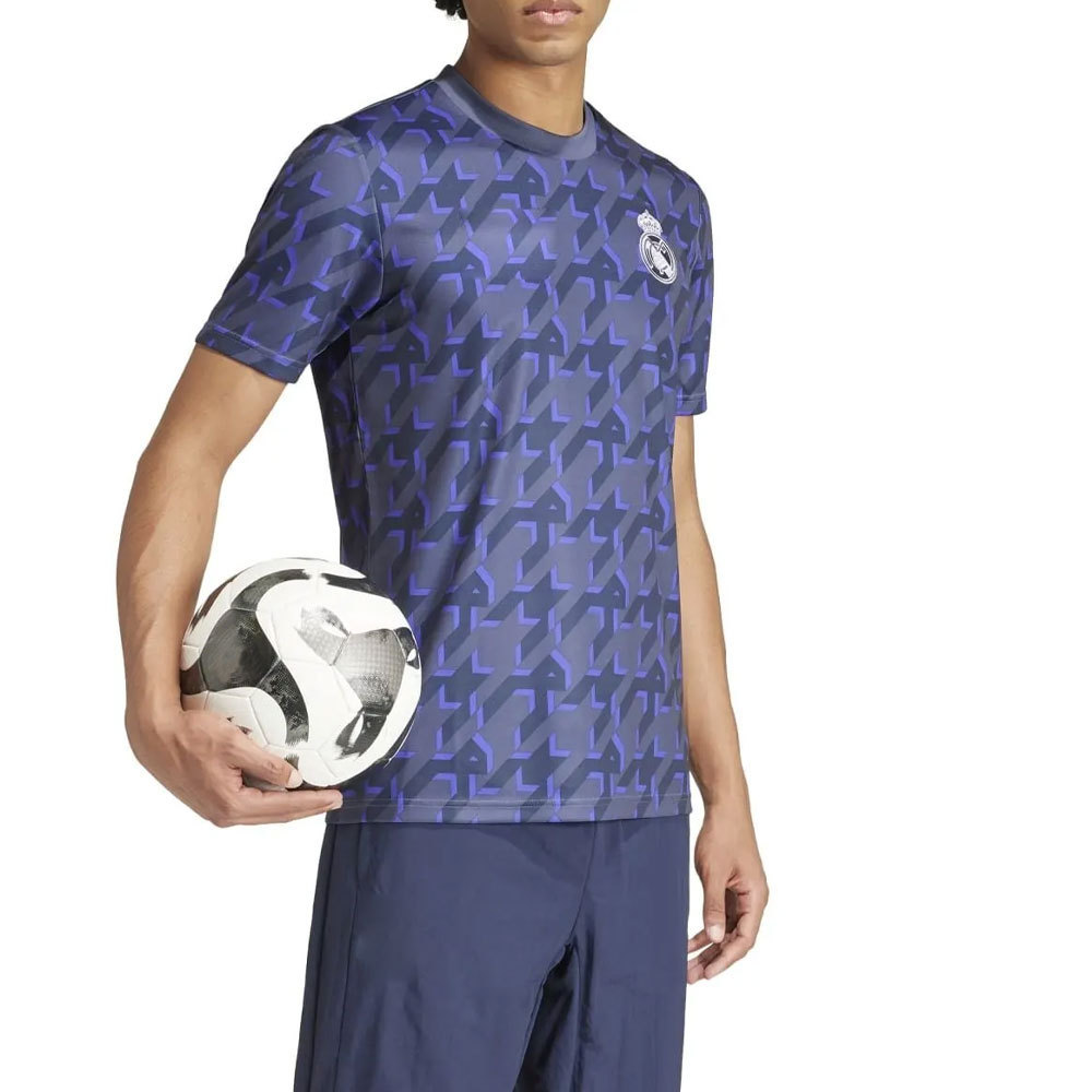 2024 Camo Sublimation Soccer Jersey for football team dark Blue Color With Custom Embroidery Logo O-neck Soccer uniform