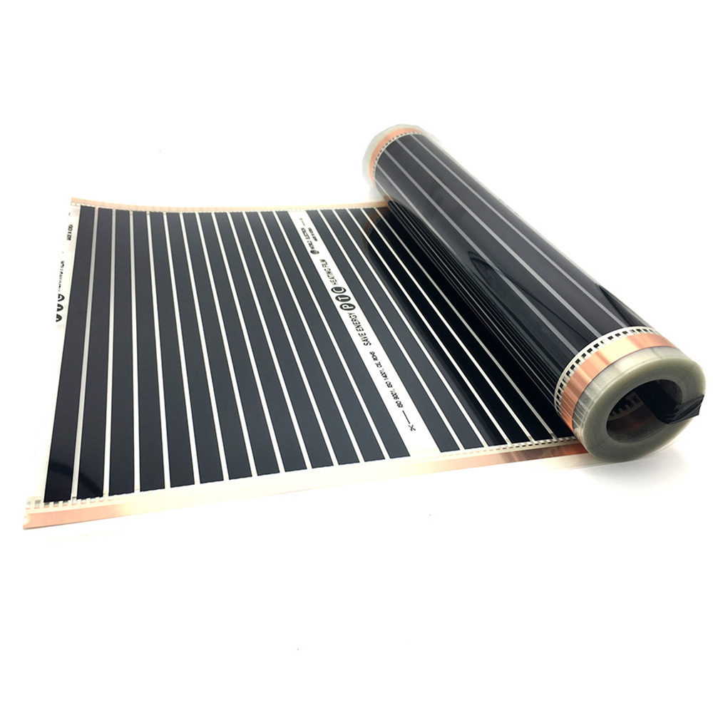 240w/m2 Infrared PTC Electric Underfloor Heating Film Warm Floor Mat