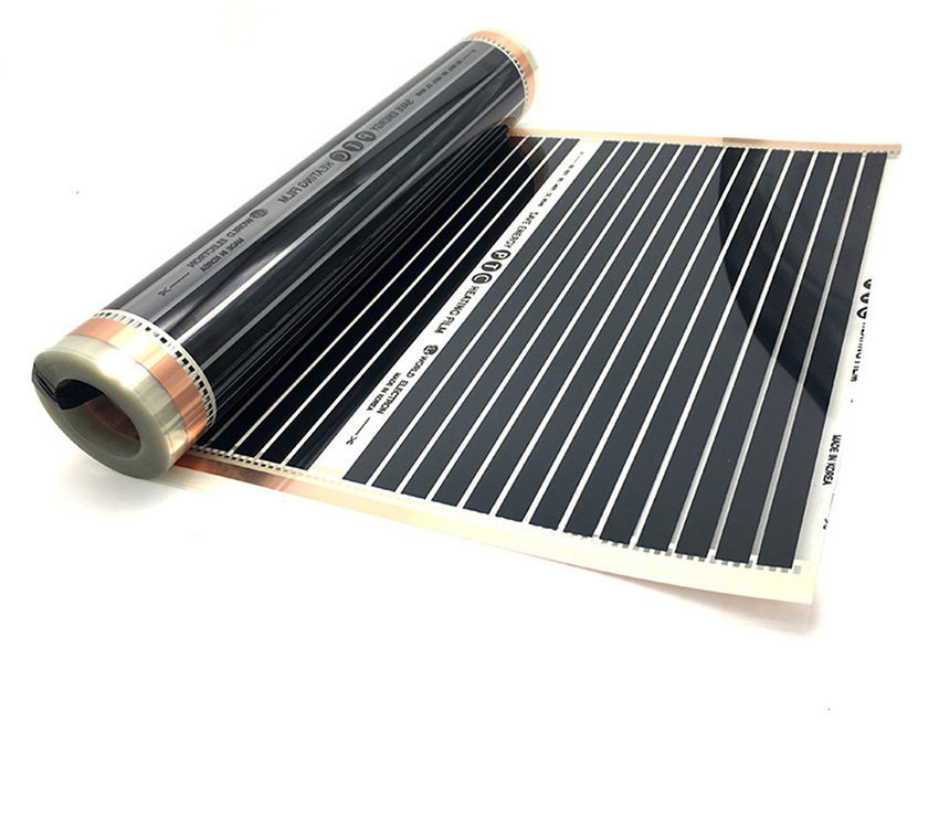 240w/m2 Infrared PTC Electric Underfloor Heating Film Warm Floor Mat