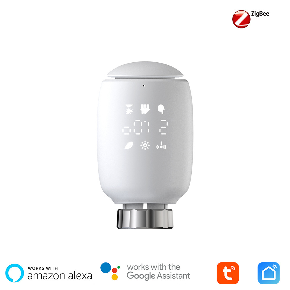 Tuya Smart Wifi Zigbee Actuator Heating Thermostat Intelligent Radiator Valve